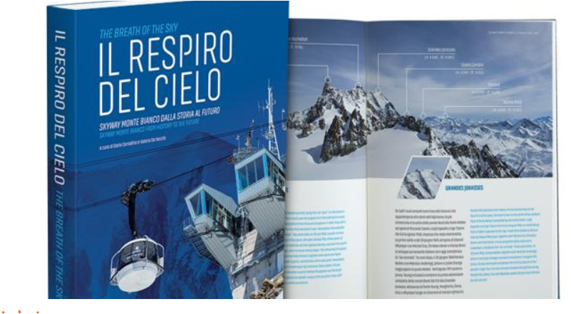 Traduzione editoriale architettura alpina per il libro su Skyway Monte Bianco
